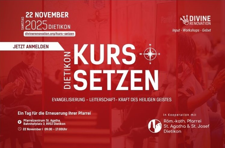 Kurs setzen - Ein Tag für die Erneuerung Ihrer Pfarrei